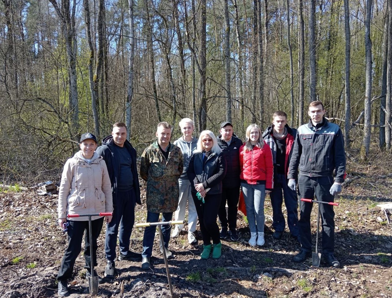 Работники ОАО «Лидагропроммаш» внесли вклад в зелёное будущее страны